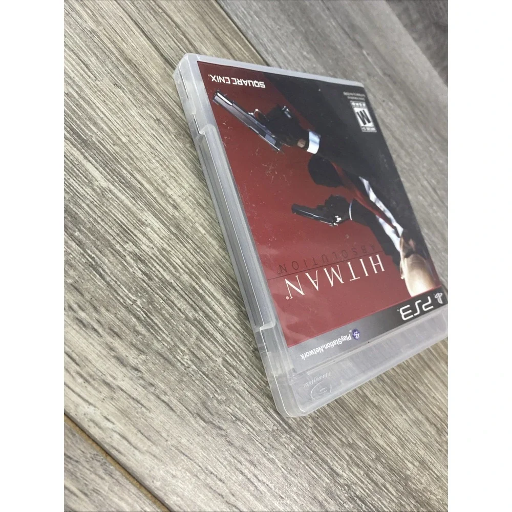 Hitman Absolution  |  PS3   |  Case Manual‎ Only (No disc)